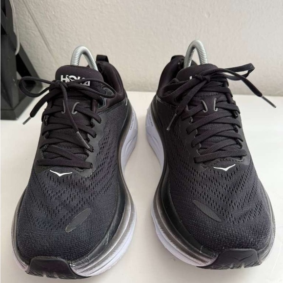 Hoka bondi 8 Black Athletic Sneakers - Picture 6 of 11